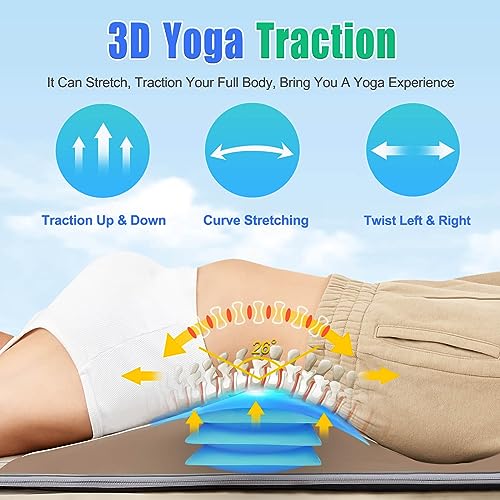 Full Body Massage Mat with Heat, 3D Body Stretching & Lumbar Traction - view 5