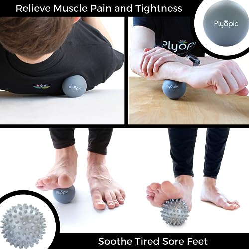 . Massage Ball Set – for Deep Tissue Muscle Massage, Myofascial Release, Trigger Points, Mobility, Plantar Fasciitis - Eliminate Muscle Tension & Tightness in Your Back Neck Foot - view 5