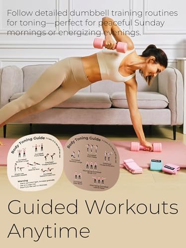 One-Twist Adjustable Dumbbell Set | 2LB 3LB 4LB 5LB Hand Weights for Women - view 4