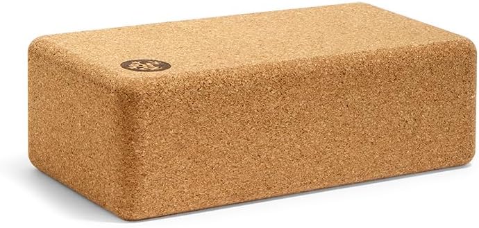 Yoga Block - Fine-Grain Block, Yoga Equipment, Home Gym Accessory, Pilates Tool, Lightweight for Travel, Extra Firm Workout Accessory with Comfortable Edges - view 3