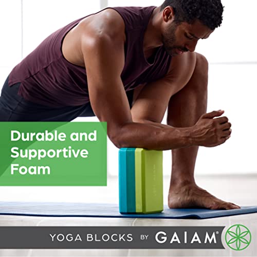 Yoga Block - Supportive Latex-Free Eva Foam - Soft Non-Slip Surface with Beveled Edges for Yoga, Pilates, Meditation - view 5
