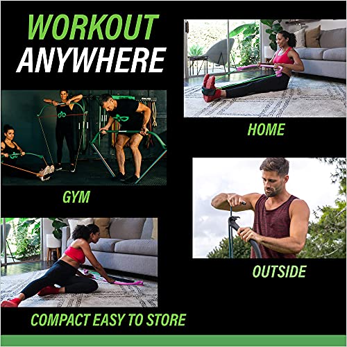 Travel All-in-ONE Strength Training Equipment, Portable Home Gym System, 100 Plus Quality Workouts for Travel, Home Gym & Outdoor Includes Workout Guide and Video - view 5
