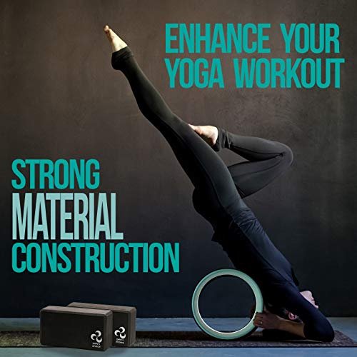 Yoga Wheel Kit for Beginners - Wheel, 2 Blocks, Strap & Guide - view 7