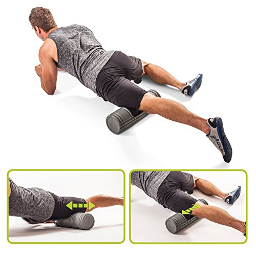 CORE Foam Massage Roller with Softer Compression for Exercise, Deep Tissue and Muscle Recovery - Relieves Muscle Pain & Tightness, Improves Mobility & Circulation (12'', 18'', 36'') - view 6