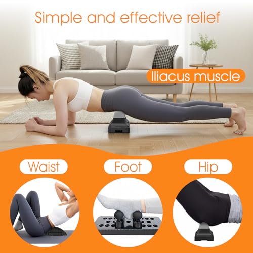 Psoas Release Tool Fully Adjustable Hip Flexor Release Tool for QL, Psoas, Back, Hamstring, Glute, Iliacus, and Neck Pain and Deep Tissue Relief - Trigger Point and Myofascial Release Tool - view 2