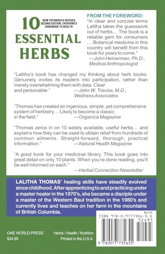 10 ESSENTIAL HERBS: A Practical Beginner’s Guide to Safe, Simple Herbal Remedies for Everyday Family Health. - view 2