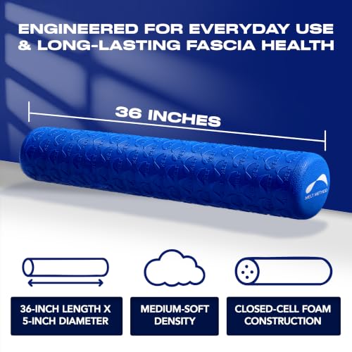 36-Inch Soft Foam Roller Myofascial Release Physical Therapy - view 5