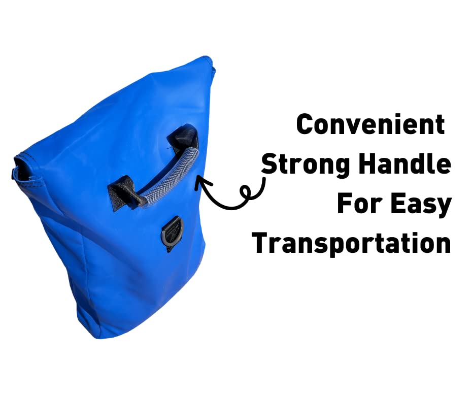 Deluxe Extra Durable Vinyl Sand Bags, Anchor Safety Product for Inflatable Bounce House, Water Slides, Canopies and Tents, Holds 50 Pound Capacity, 4 Pack - view 4