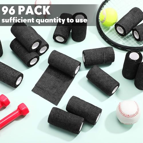96 Pack Bandage Wrap, Black 4 Inch X 5 Yard - view 5