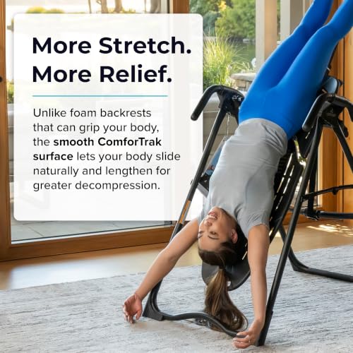 EP-560 Inversion Table w/Accessories for Back Pain Relief - FDA - Registered, UL Safety Certified, 300 lb Capacity, Designed & Patented in USA - view 2
