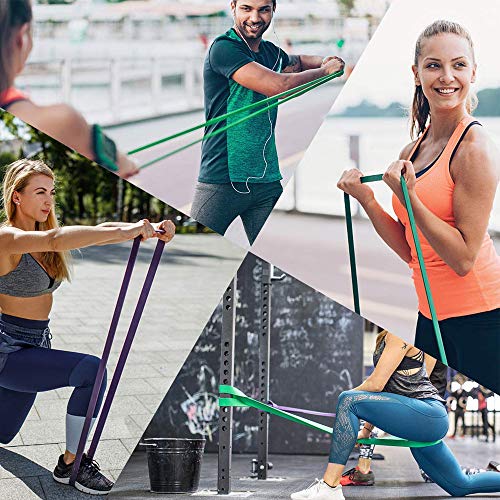 Pull-Up Bands Resistance-Bands Exercise-Bands - Pull up Assistance Bands Workout Bands Resistance for Women Long Resistance Bands Resistance Loop Bands Perfect for Gym Home or Travel - view 4