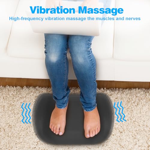 Electric Massager with Heat, Vibrating Massage Machine for Plantar Fasciitis and Neuropathy, Vibration Massagers for Muscle Tension and Blood Circulation, also Ideal for Calf Thigh Waist Arm - view 3