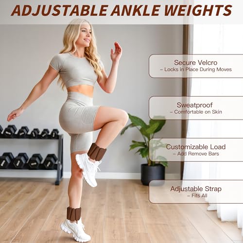 Pilates Kit, Home Pilates Workout Kit for Women, Pilates Equipment with 14.5"" Pilates Ring and Ball, Resistance Bands, Ankle Weights, Sliders & Grip Socks for Home Workouts - view 5
