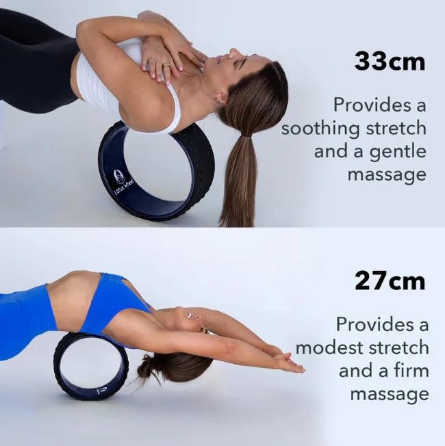 Premium 5-Pack Foam Roller | Yoga Wheel Back Stretcher, Muscle Roller, Massage Roller, Back Cracker - view 2
