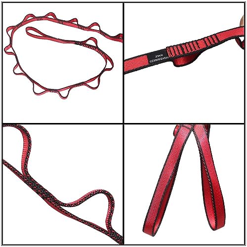 2pcs Safety Daisy Chains Strong Climbing Strap Adjustable Nylon Strap Rope Yoga Pilates Stretching Straps - view 5