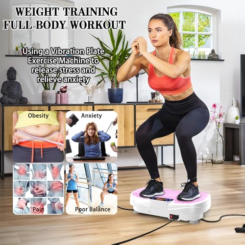 Vibration Plate, Exercise Machine,Full Body Shaker Workout Fitness Platform Home Vibration Plate - view 3