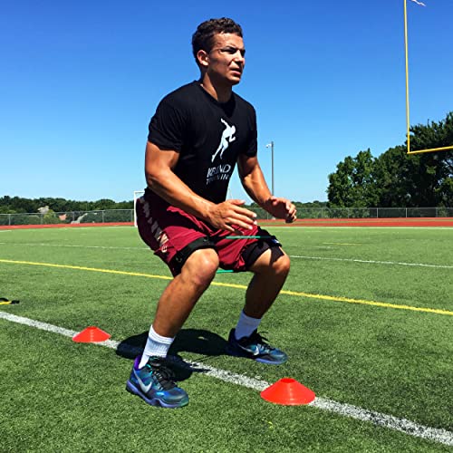 Kbands | Speed and Strength Leg Resistance Bands | Includes Speed 101 and Agility FX Digital Training Programs - Sizes for Youth, Intermediate, and Advanced Athletes - view 2
