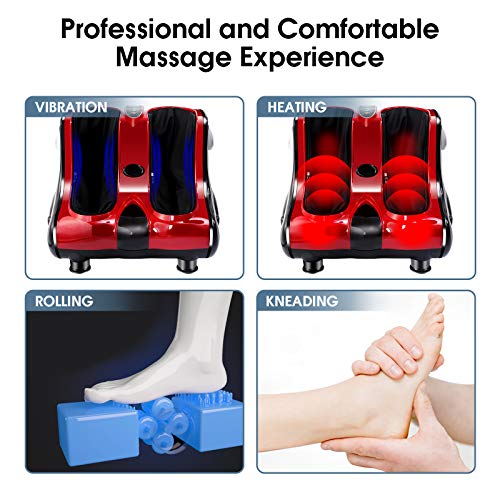 Foot Massager with Heat, Shiatsu Feet Massage Machine - view 3