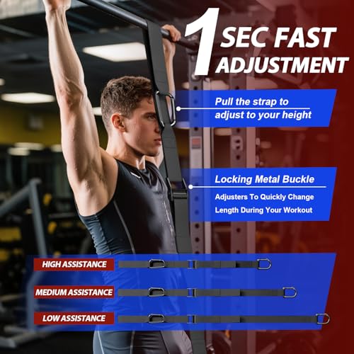 Resistance Bands Set for Pull Up Assistance & Exercise - view 4