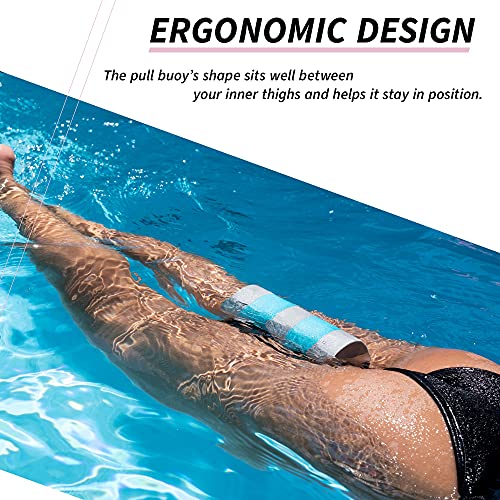 EVA 5-Layer Pull Buoy Leg Float - Pool Training Aid, Legs and Hips Support for Adults, Kids, and Beginners, for Swimming Stroke - view 5