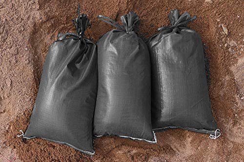 Empty Black Sandbags 16" x 25" - view 3