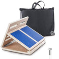 Wooden Slant Board for Calf Stretching, 4 Adjustable Angles