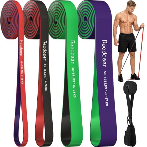 Pull Up Assistance Bands 5 Resistance Bands for Full-BodyTraining(5-125LBS)