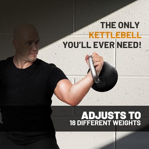 Adjustable Kettlebell Set - Steel Shell 35mm Handle Home - view 2