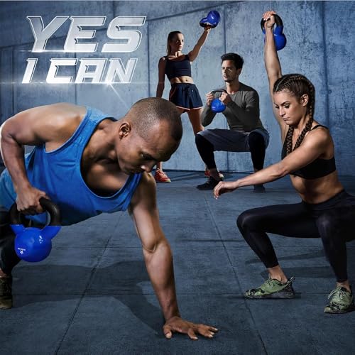 Vinyl Kettlebell, 5–100 Lb Strength Training Kettlebell - view 5