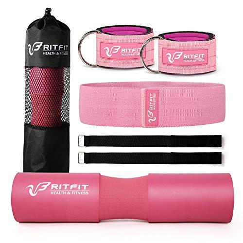 7PCS Barbell Squat Pad Set, Hip Thrust & Lunges