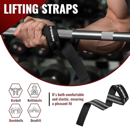 10 in 1 Barbell Pad Set for Squats & Hip Thrust – Barbell Pad with Resistance Bands, Lifting Straps, Ankle Straps & Barbell Clamps – Weightlifting Accessories Kit for Home Gym - view 4