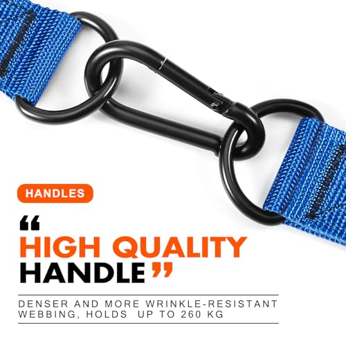 Exercise Handle, Replacement Fitness Equipment for Pilates, Yoga, Strength Trainer, Pull Down Home Gym Red, Grey, Blue Working Out Handle - view 4