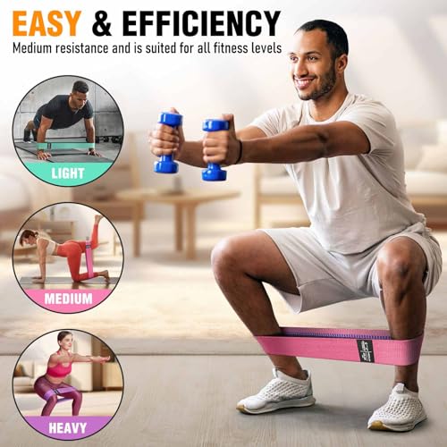 Fabric Resistance Bands for Working Out - view 5