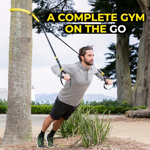 GO Suspension Trainer, At Home, Portable Gym Workout, For Strength Training, Full Body Exercise Equipment - view 3