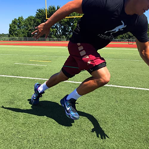 Kbands | Speed and Strength Leg Resistance Bands | Includes Speed 101 and Agility FX Digital Training Programs - Sizes for Youth, Intermediate, and Advanced Athletes - view 6