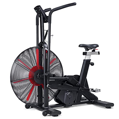 Fan Exercise Bike Upright AirBike Indoor Stationary Bicycle