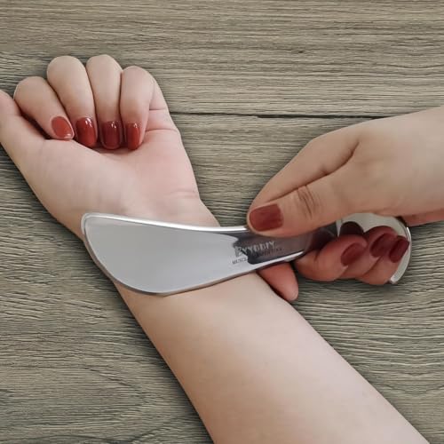 SD 2 in 1 304Stainless Steel GuaSha Muscle Scraper Tools Set,Scar Tissue Tool,Physical Therapy Tools,Muscle Scraping Tool,Massage Scraper,IASTM Tools,Soft Tissue Massage Tool (SD2) - view 3