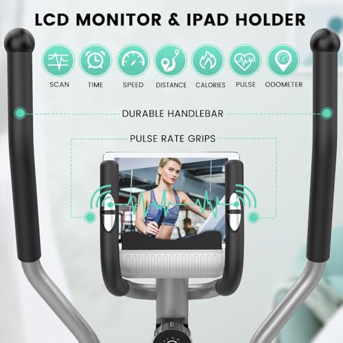 Elliptical Exercise Machine, Elliptical Machine for Home - view 5