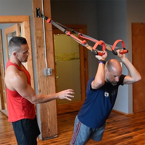 Jungle Gym XT Body Weight Suspension Trainer System + Resistance Training Metal Mounts + Jungle Gym Extension Strap Bundle - view 6
