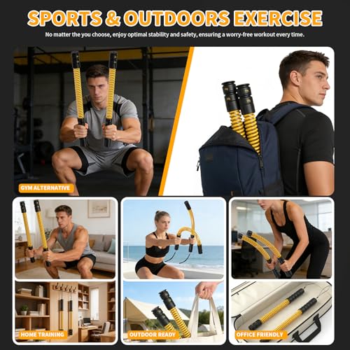 Ropeless Battle Ropes 4.0, Heavy Duty Portable Steel Core - view 5