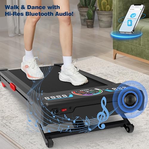 Walking Pad Treadmill 12% Auto Incline, Under Desk Treadmill - view 4