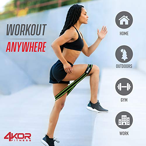 Resistance Loop Band Set, Perfect for Crossfit, Yoga, Physical Therapy, and Booty Building - view 5