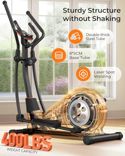 Elliptical Exercise Machine with 15.5IN Stride - view 6