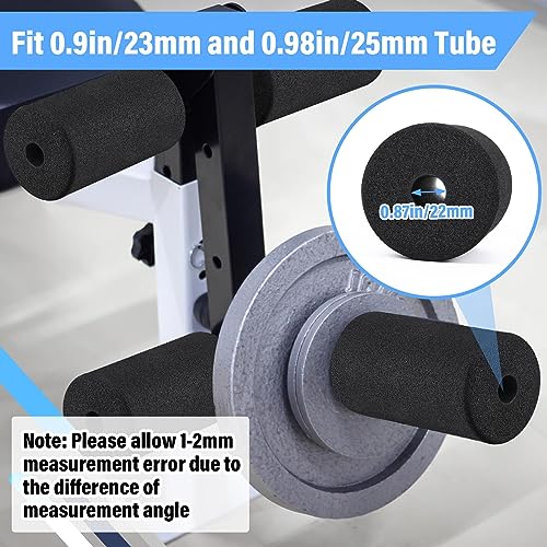 8 Pcs Foam Roller Foot Pads for Gym Machines Equipment Replacement - view 2