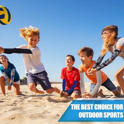 10 Pairs Arm Sleeves for Kids Youth Basketball Football Baseball UV Sun Protection Sports Compression Arm Cover - view 2