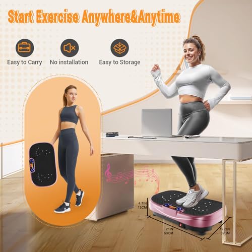 Vibration Plate, Exercise Machine,Full Body Shaker Workout Fitness Platform Home Vibration Plate - view 3