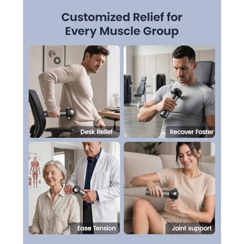VibeFlow Vibration Massager (Not Percussion), FSA-HSA Eligible Deep Tissue Handheld Therapy Massager Gun for Sensitive Joints, Fascia Release, Trigger Point, Full Body Relief & Recovery - view 5