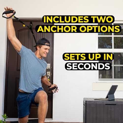 GO Suspension Trainer, At Home, Portable Gym Workout, For Strength Training, Full Body Exercise Equipment - view 5
