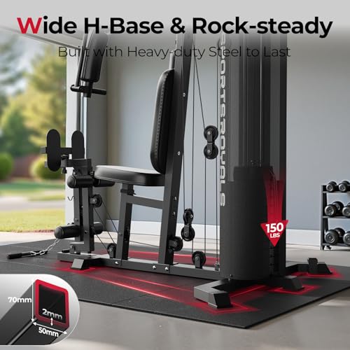 Home Gym, Multifunctional Workout Station with Leg Press - view 5
