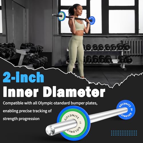 Change Plates Set 1.25LB 2.5LB 5LB Set Fractional Weight Plate Olympic Bumper Plates for Cross Training Steel Insert Strength Training Weight Plates - view 4